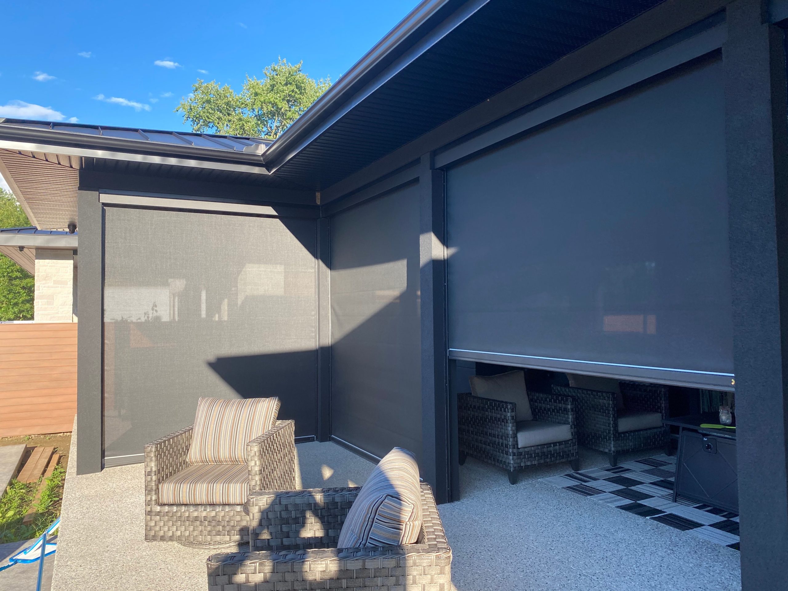 Case Study: Expanding A Home With Outdoor Shades - Residential Systems