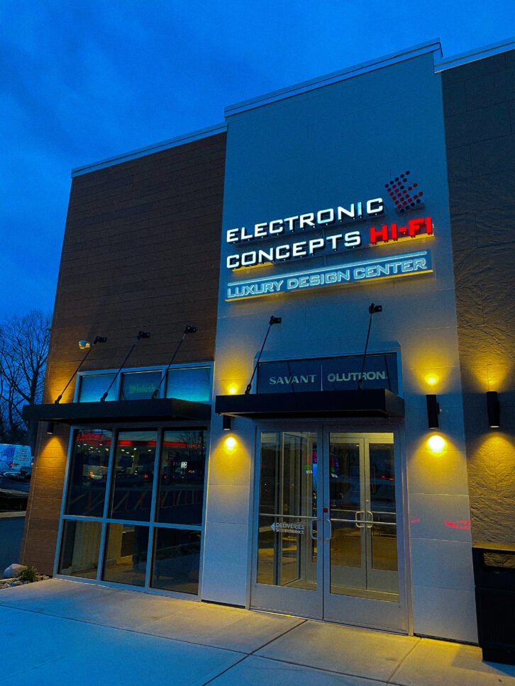 Electronic Concepts Showroom - Storefront