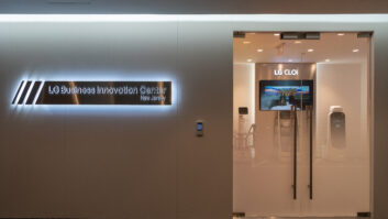 LG Business Innovation Center Showroom Entrance