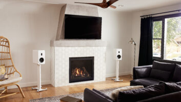 PS Audio aspen FR5 loudspeakers in a media room