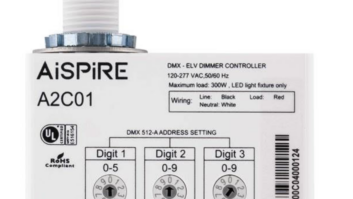 AiSPIRE DMX-to-ELV Dimming Controller