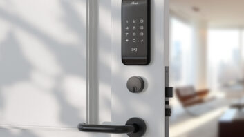 Alfred ML2 Lock on an open door