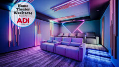 QAV Showroom Home Theater with Home Theater Week Bug