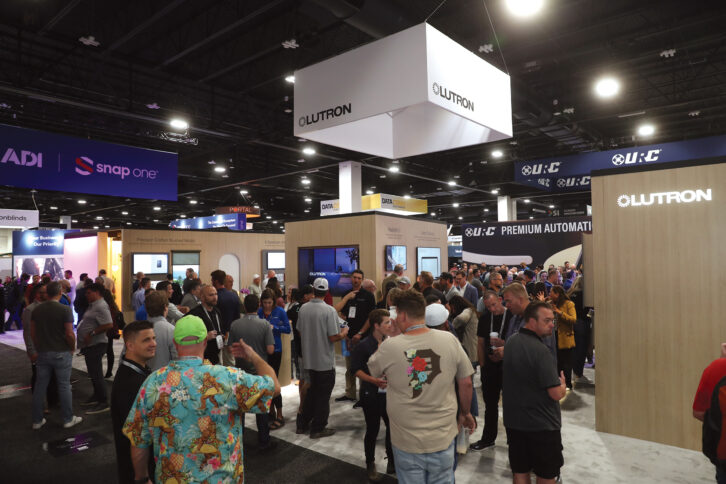 Lutron's Booth at CEDIA Expo 2024