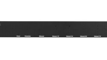 AudioControl Director Model M4800D multizone amplifier - front