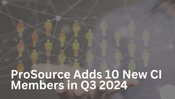 ProSource Adds 10 new members in Q3 2024