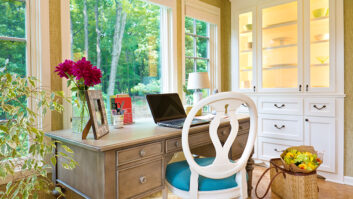 Cozy home office