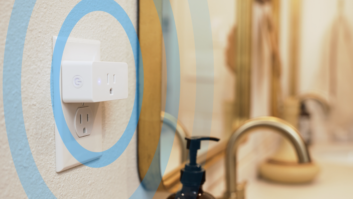 Threshold Care Motion Wi-Fi Plug in bathroom