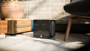 SVS 3000 Micro subwoofer - lifestyle