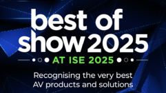 Best of Show at ISE 2025 Awards - square