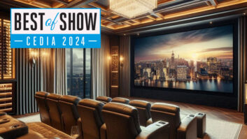 CEDIA 2024 Best of Show - Quantum Media Systems XDR Pro Cinema Video Wall