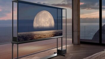 LG SIGNATURE OLED T television