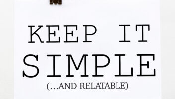 Keep It Simple and Relatable - Correct