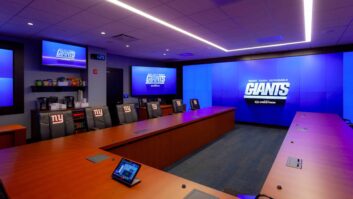 Crestron - Giants Locker Room