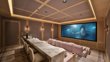 Luxury Home Theater - Brentwood - Paradise Theater - Screen