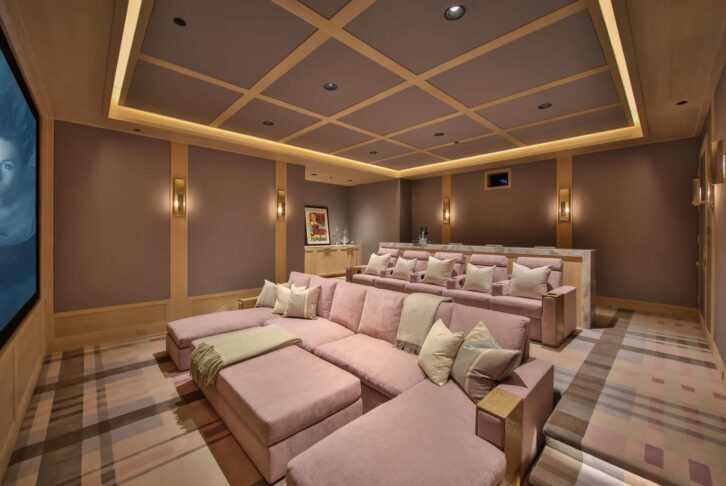 Luxury Home Thetaer - Brentwood - Paradise Theater - Seats