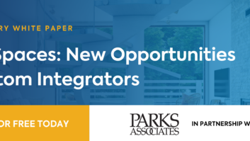 Parks Associates White Paper on New Opportunities for Custom Installers